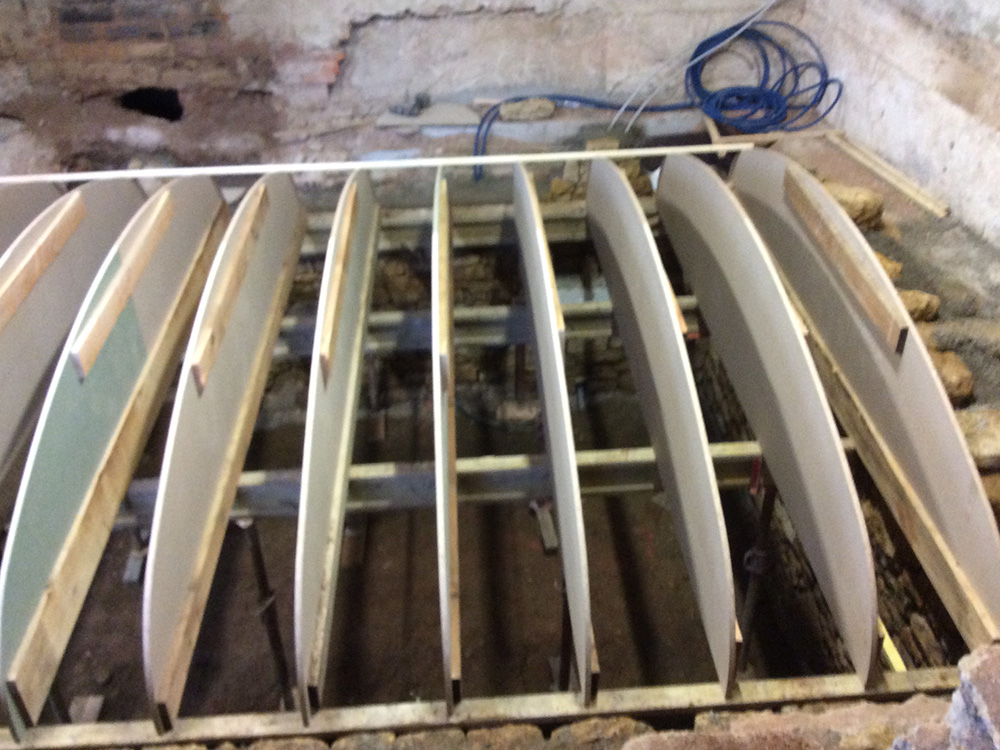 création de cave et arc